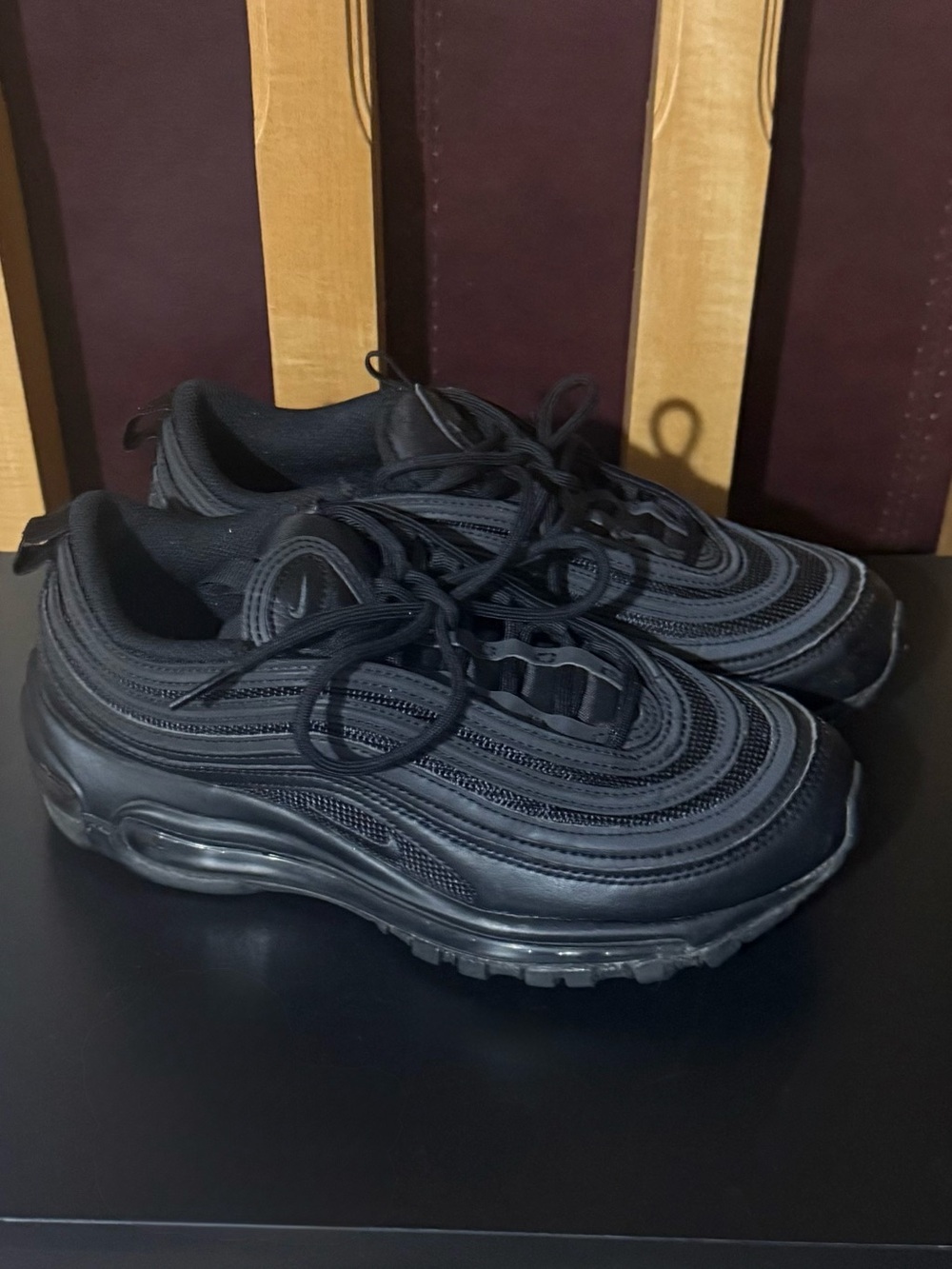 Nike Air Max 97 Next Nature Triple Black Women's Size 7